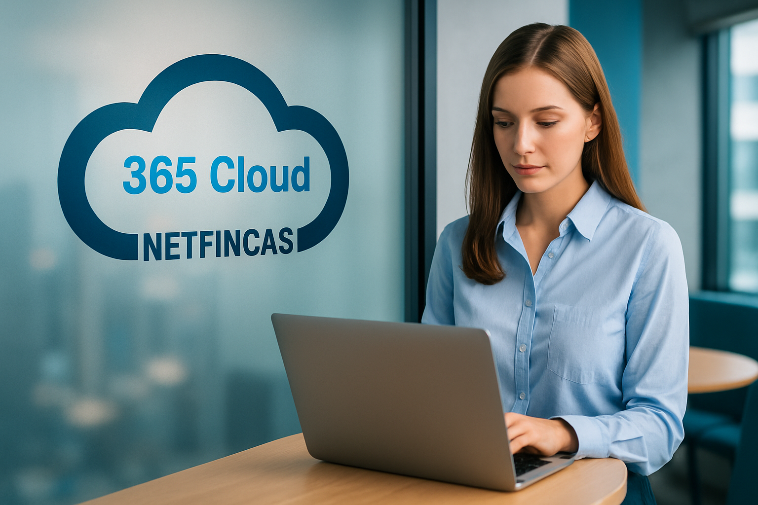 Interfaz de NetFincas Inmobiliaria para gestión inmobiliaria y recibos